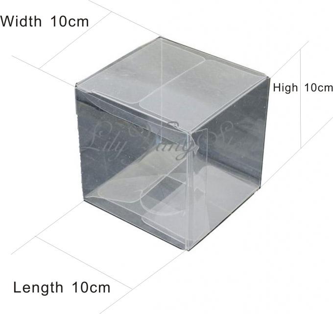clear custom plastic boxes for wedding favors favor box PVC box packaging