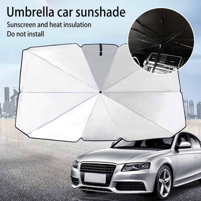 automobile windshield sunshade Umbrella 3 Fordable Heat UV Car Parking Sun Shades Umbrella-Block For Front Window