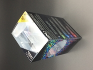 Plastic print folding up box clear plastic boxes custom size  for packaging electronic product