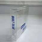 China clear plastic boxes PVC box with hanger wholesale customized size
