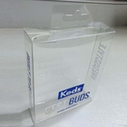 China clear plastic boxes PVC box with hanger wholesale customized size