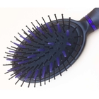 China salon hair comb elliptical shape massage hair brush  anti-static comb round curly brush hairdressing for styling