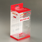 petal  top hexagonal clear  plastic  box folding up glue packaging box customized box manufacture