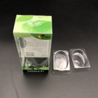 electronics clear packaging box in size 81*31*150mm with hook