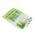 plastic snack bags packaging  tea bag plastic stand up pouch with zipper printing bags manufacture