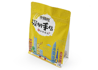 Factory Zip top snack packaging resealable stand up packaging bag