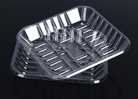 Recyclable clear Disposable PP material  Plastic Boxes for food packaging tray