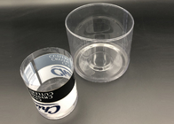 clear plastic cylinder PVC material boxes  clear plastic tube box packaging box