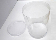 Factory plastic clear cylinder for toy packaging gift packaging round tube container