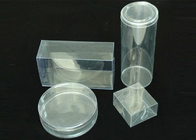 Factory plastic clear cylinder for toy packaging gift packaging round tube container