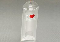 Plastic Clear Pillow Box Gift Packaging Box Favor Box  with hanger
