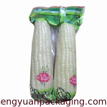 Corn packing vacuum bags, used for food packing, customized printings are accepted