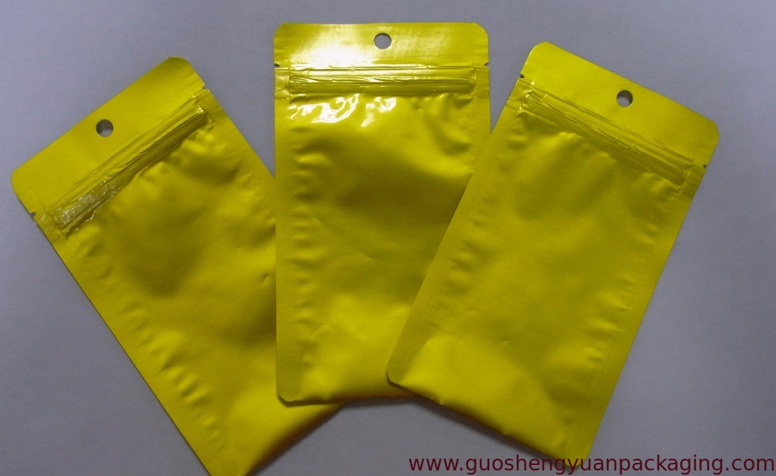 Aluminum Foil Pouch with hang hole for Food Pack