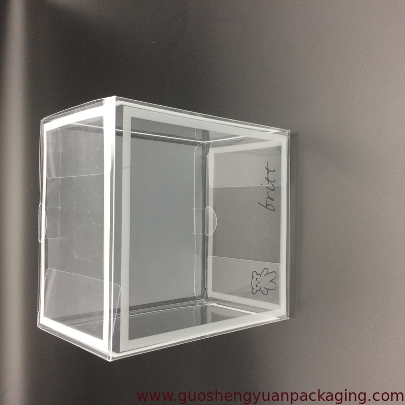 China Clear PVC box acetate box plastic boxes for sale in customized size