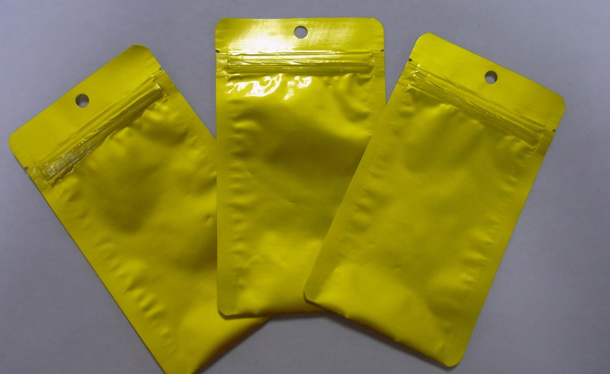 Aluminum Foil Pouch with hang hole for Food Pack