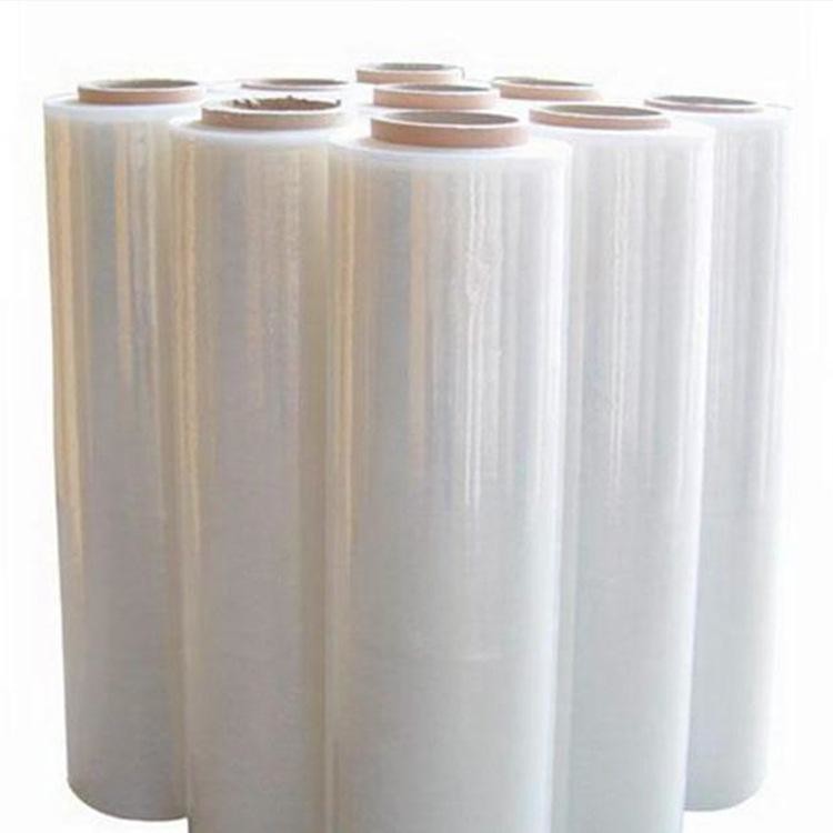 China plastic clear LLDPE stretch film protection packaging machine pallet film