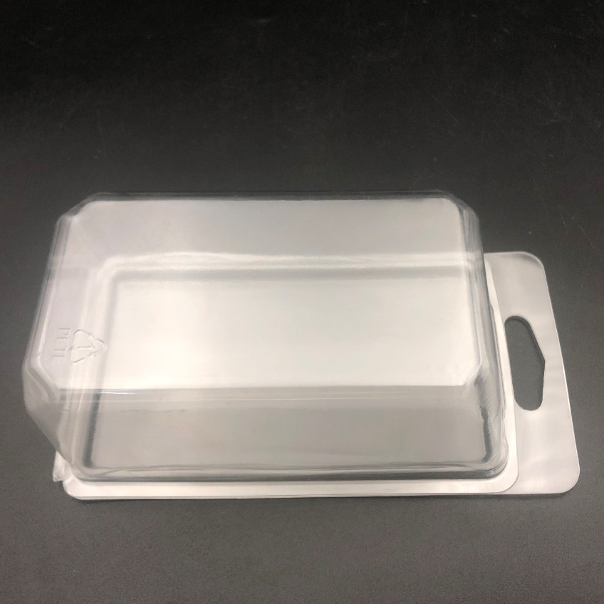 plastic PET clear double clamshell packaging in customized size wholesale from China