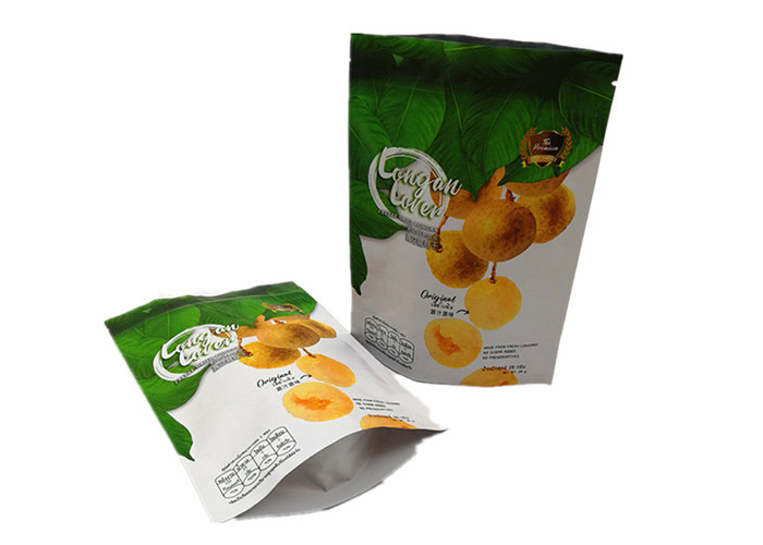 Beautiful printing food packaging sachet with zipper and clear window