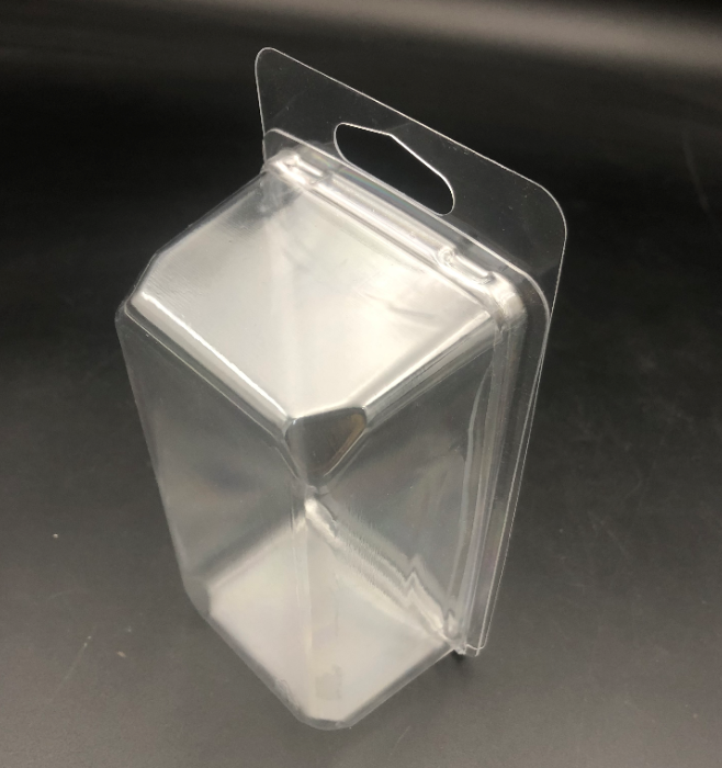 plastic PET clear double clamshell packaging in customized size
