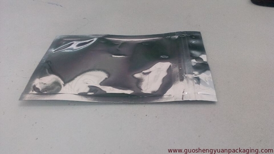 China aluminium foil bag plastic bag laminated foil packaging zip-lock bags supplier