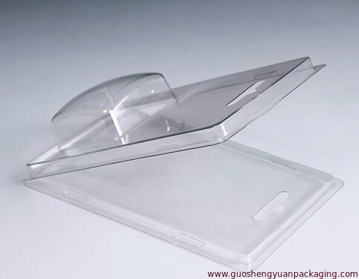 good quality plastic PVC clear double clamshell  packaging in customized size wholesale from China