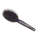 China salon hair comb elliptical shape massage hair brush  anti-static comb round curly brush hairdressing for styling