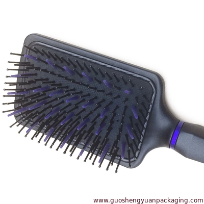 Professional square hair comb natural curling brush hair care tools styling brush for barber shops massage hair comb