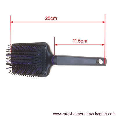 Professional square hair comb natural curling brush hair care tools styling brush for barber shops massage hair comb