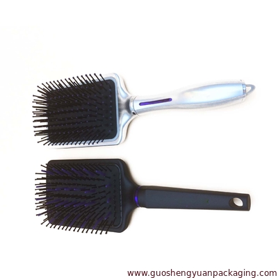 Professional square hair comb natural curling brush hair care tools styling brush for barber shops massage hair comb