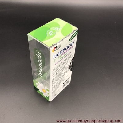 electronics clear packaging box in size 81*31*150mm with hook