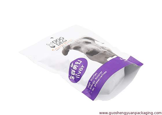 factory plastic bag PET food stand up bags pouch bags customized dog food packaging bag