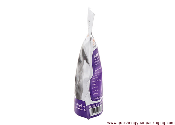 factory plastic bag PET food stand up bags pouch bags customized dog food packaging bag