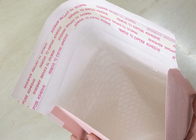 Pink  Kraft paper bubble envelope  air bubble bag custom envelope bag wrap package protective bag
