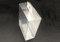 China plastic clear folding  box cosmetic packaging PP box custom packaging manufacture