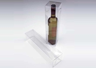 Plastic Clear Wine Packaging Box Folding Up Box eco-friendly material pack boxes supply