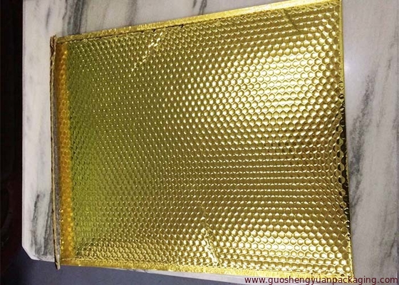 large golden bubble waterproof bag in size 50*60CM for gift packaging