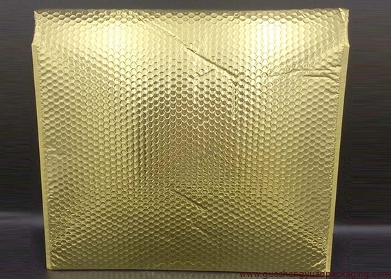 large golden bubble waterproof bag in size 50*60CM for gift packaging
