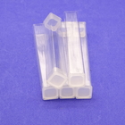 China Factory Good Quality Extrusion Plastic Clear Round Tube Customized Dimensions With White Cap For Packaging Candy