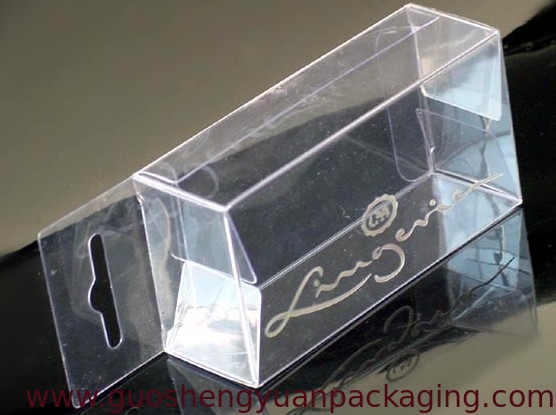 Hot Stamping Transparent PP/PET Packaging Box clear PVC plastic boxes wholesale in China