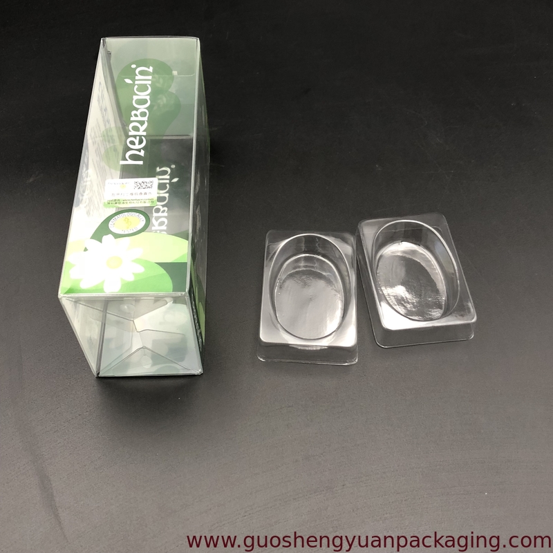 China small clear plastic boxes folding box transparent plastic box for packaging gift