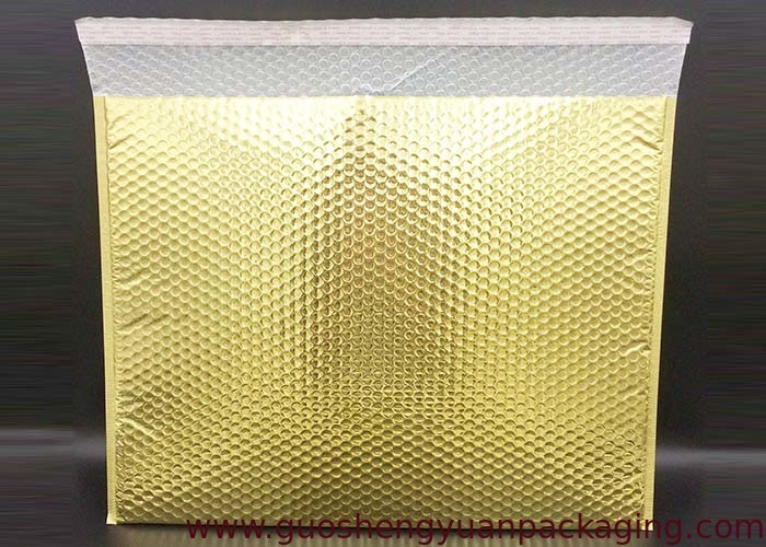 large golden bubble waterproof bag in size 50*60CM for gift packaging